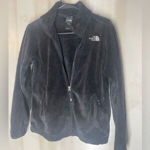The‎ North Face black fleece jacket, size XL girls